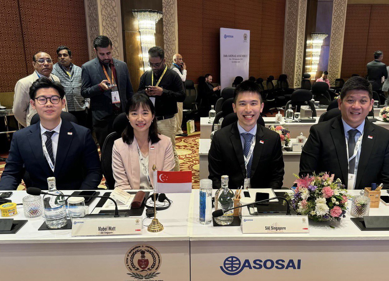 Group photograph of the AGO delegation at the 16th ASOSAI Assembly